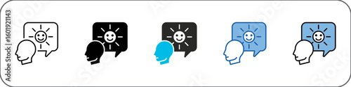 Optimism Icon Pack Multistyle Illustration