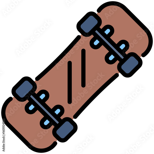 Skateboard Icon