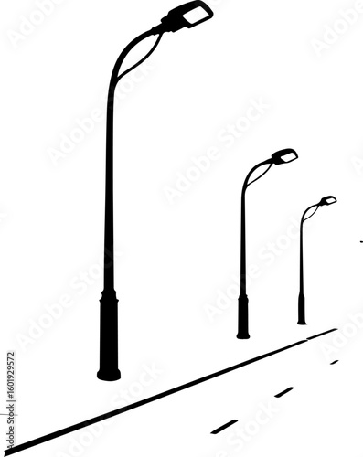 isolated, white, object, stand, lamp, street, tool, vector, equipment, hanger, pump, light, air, illustration, metal, 3d, steel, black, microphone