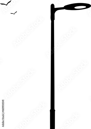 isolated, white, object, stand, lamp, street, tool, vector, equipment, hanger, pump, light, air, illustration, metal, 3d, steel, black, microphone