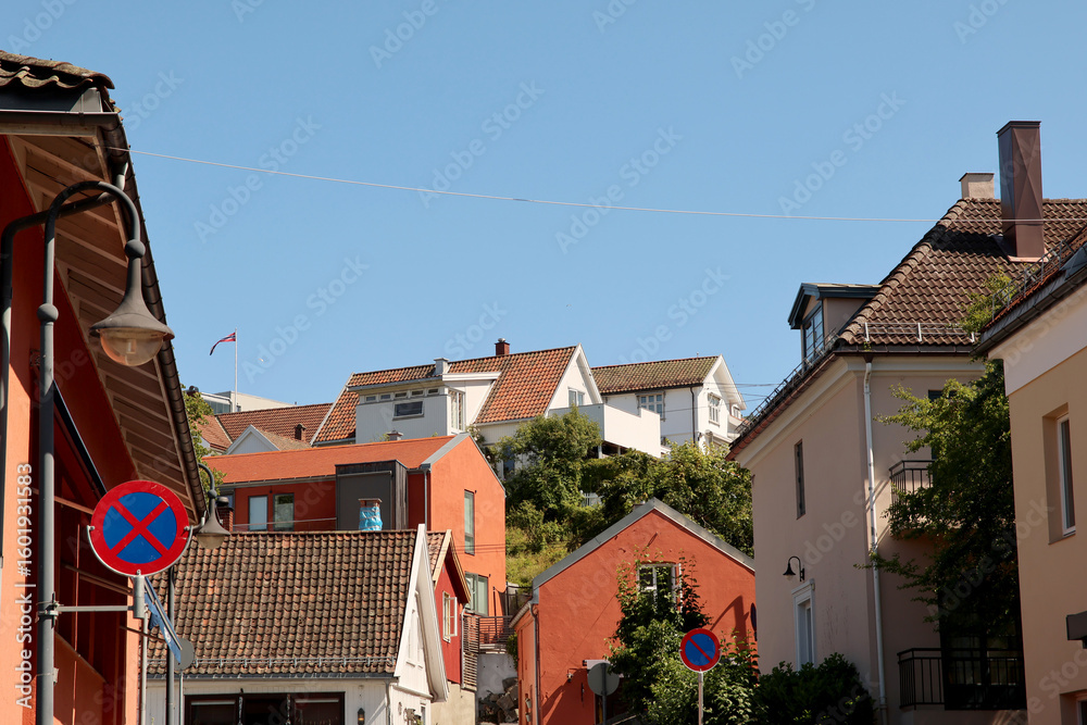 Obraz premium Small town