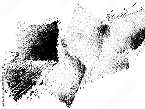 Rolled acrylic paint stroke texture isolated on white background . Acrylic paint smear in rolled form on clean white background  