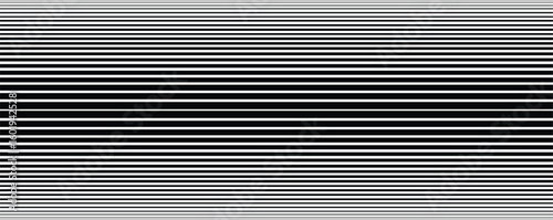 Line Halftone Gradient Effect Pattern. Straight Lines Background. Black parallel lines wallpaper for overlay, print, cover, banner, poster.  vector line background.