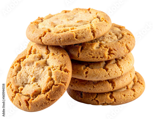 Freshly Baked Snickerdoodle Cookies  Cinnamon Sugar Dessert PNG