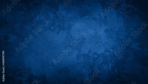 Dark navy blue textured background creating a moody atmosphere
