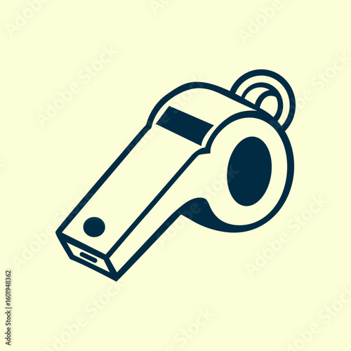 Dynamic Vector Design of volleyball referee Whistle Coaching Blow Sports Coaching Essentials,with background