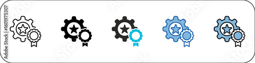 Specialization Icon Pack Multistyle Illustration