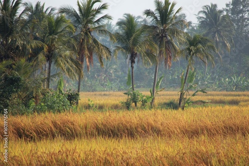 Wallpaper Mural Rice plants ready for harvest Torontodigital.ca