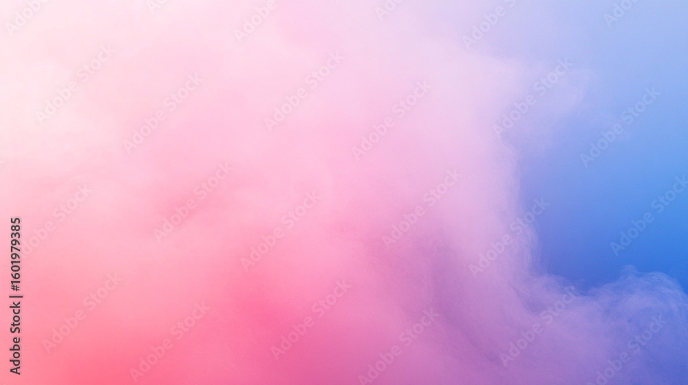 Naklejka premium A smooth and elegant gradient background blending periwinkle and soft coral hues. Minimalistic and modern, ideal for design, tech, or presentation aesthetics with a soothing visual appeal.