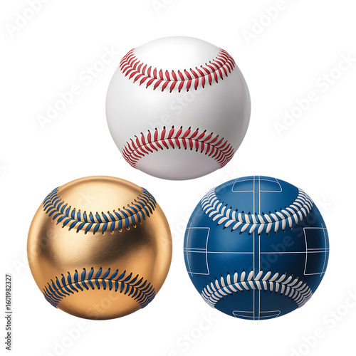 Metallic & Classic Baseball Designs: A Visual Trio World Series Day