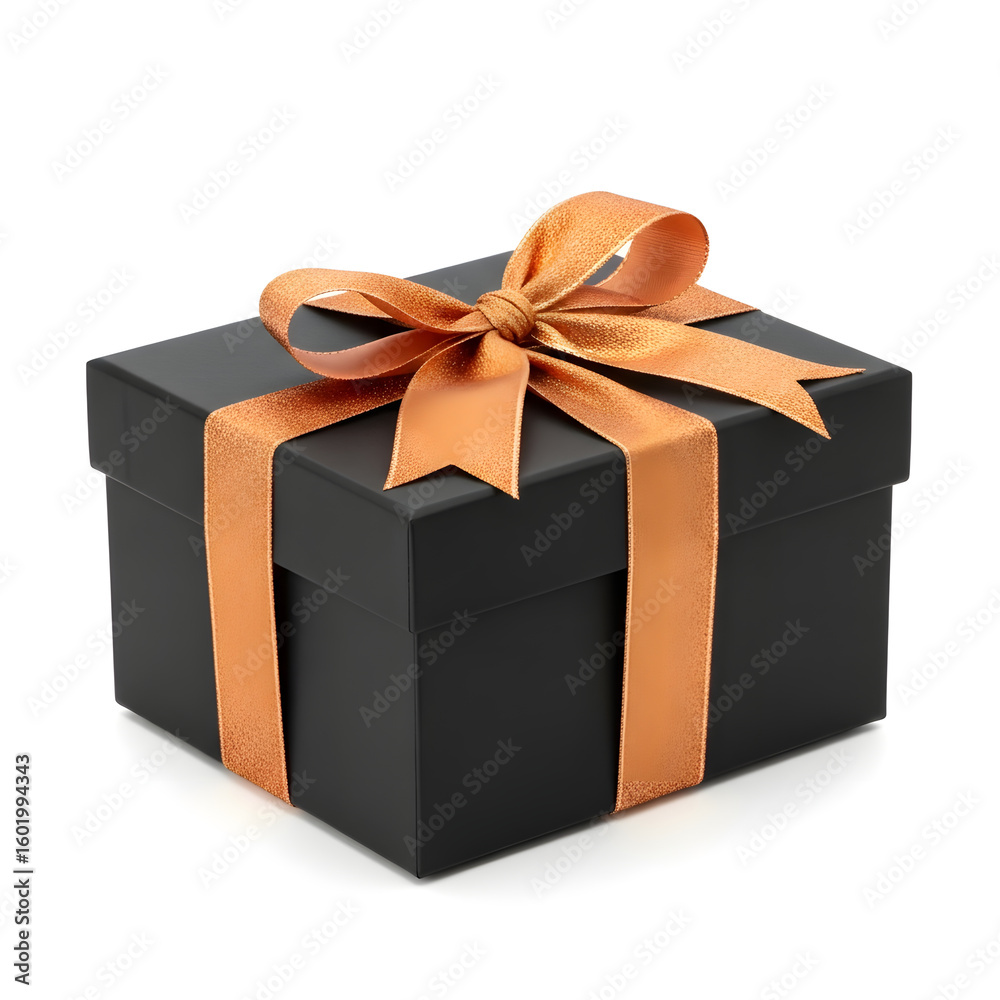 Fototapeta premium Gift box isolated on white background