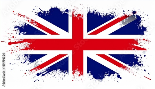 Adorned with pride, a UK flag flutters atop village town hall

