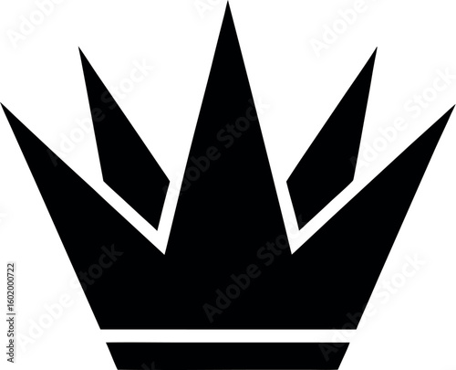 Clean Silhouette of a Modern Bishop Mitre Hat Vector.

