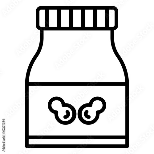 Peanut Butter line icon