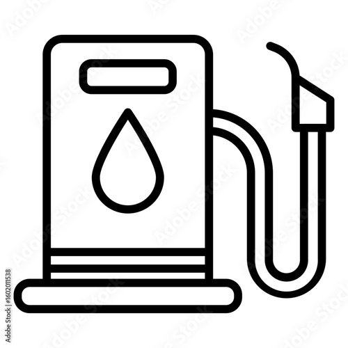 Fuels line icon
