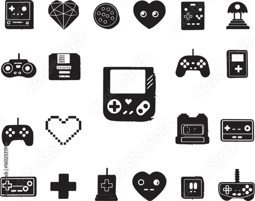 set of icons