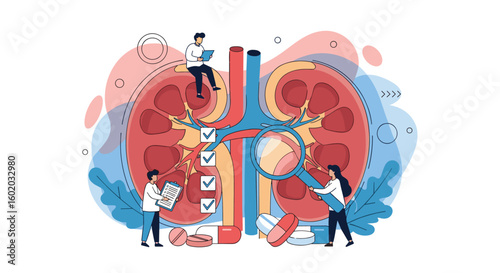 Understanding kidney health and function through medical research and analysis