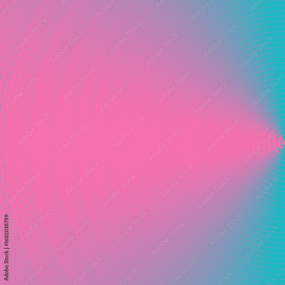 Obraz premium Pink to Cyan Gradient Background - Smooth Magenta Turquoise Color Transition for Modern Web Design Digital and Creative Concepts 