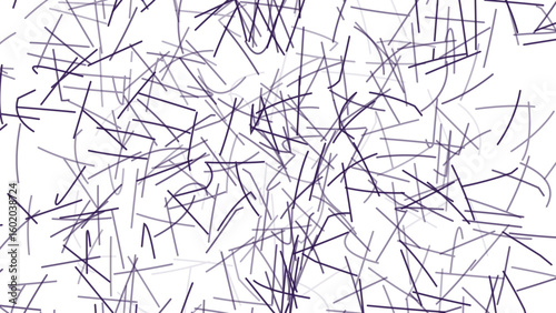 Abstract chaotic texture with intersecting dark blue hand-drawn lines on white background, symbolizing confusion, noise, or complex network.
