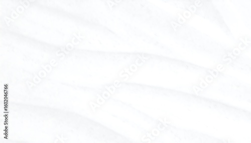 Smooth white fabric with soft folds