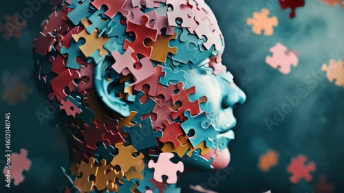 A creative and colorful metaphor for the complexity of human thought and cognitive processes.