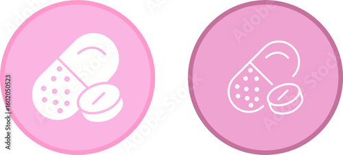 Pills Vector Icon