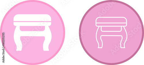 Stool Vector Icon
