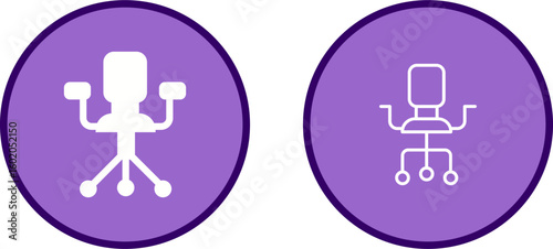 Office Chair I Vector Icon