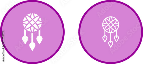 Dream Catcher Vector Icon