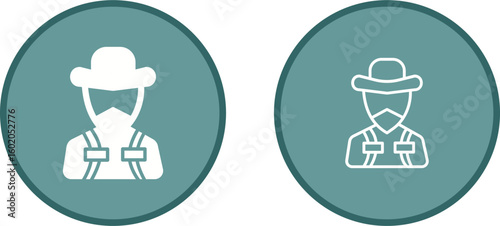 Photography Bandit Vector Icon