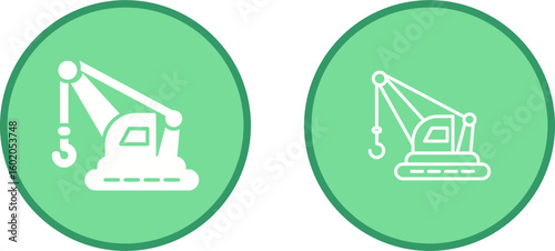 Crane I Vector Icon