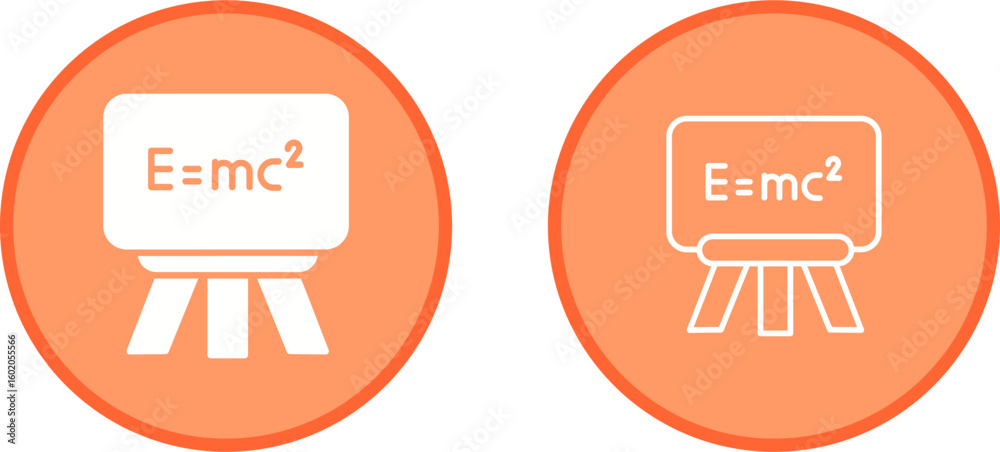 Fototapeta premium Formula Vector Icon