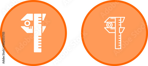 Caliper Vector Icon