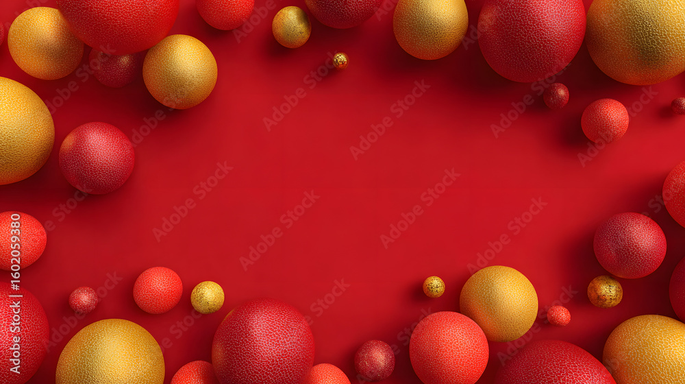 Celebration party banner background with red, gold balloons, carnival, festival or birthday balloon red background, red celebration background template Celebration party banner background with red, gold balloons, carnival, festival or birthday balloon red background, red celebration background template