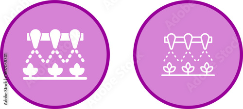 Irrigation System Vector Icon