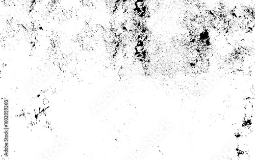 Grunge Texture. Monochrome retro grunge texture illustration. Abstract background with aged old rust. Abstract vector noise. Small particles of debris and dust. Distressed uneven background. Grunge.
