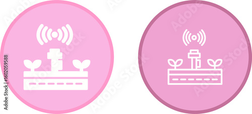 Smart Farm Vector Icon