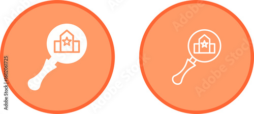 Find Hotel Vector Icon