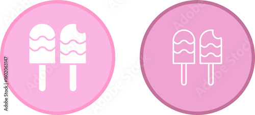 Popsicle Vector Icon