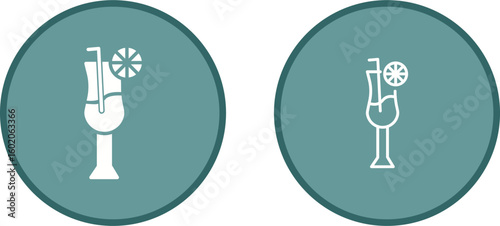 Cocktail Vector Icon