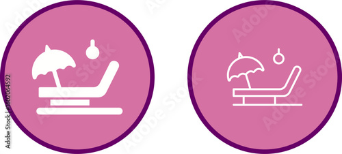 Beach Vector Icon