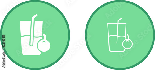 Juice Vector Icon