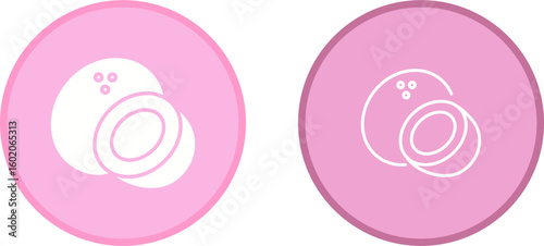 Coconut Vector Icon