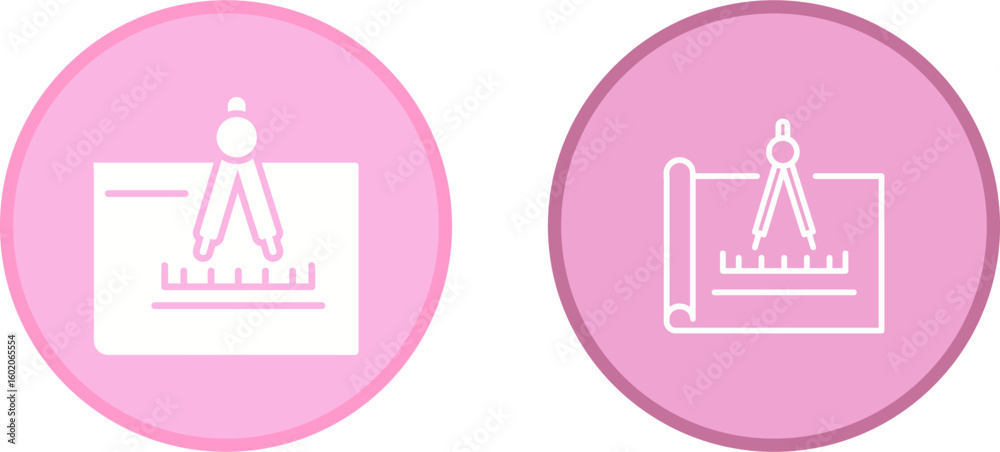 Compass Vector Icon