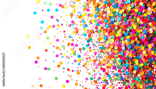 Colorful Confetti Celebration Burst.