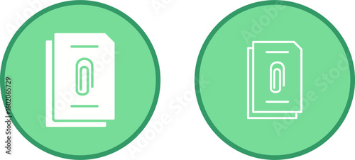 Clip Vector Icon