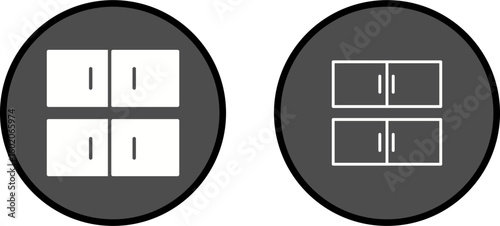 Cabinet Vector Icon