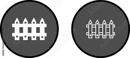 Fence Vector Icon