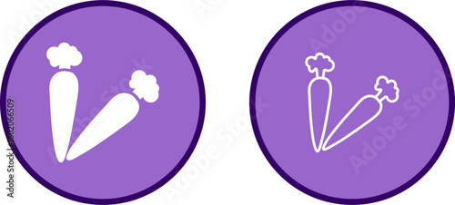 Carrot Vector Icon