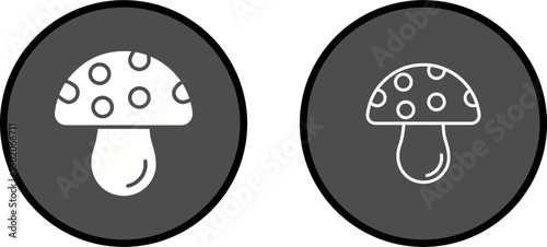 Mushroom Vector Icon